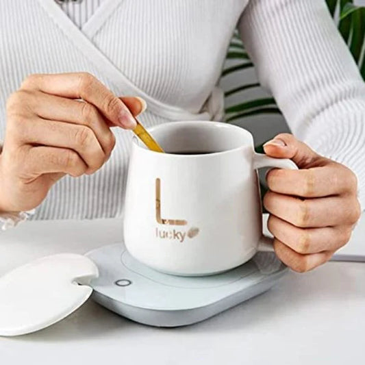 Ploča za grejanje napitaka + poklon šolja